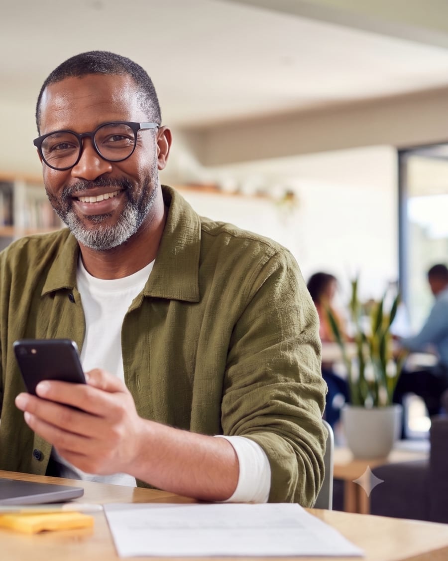 Gestor acompanhando os recebíveis no IMOBMEET